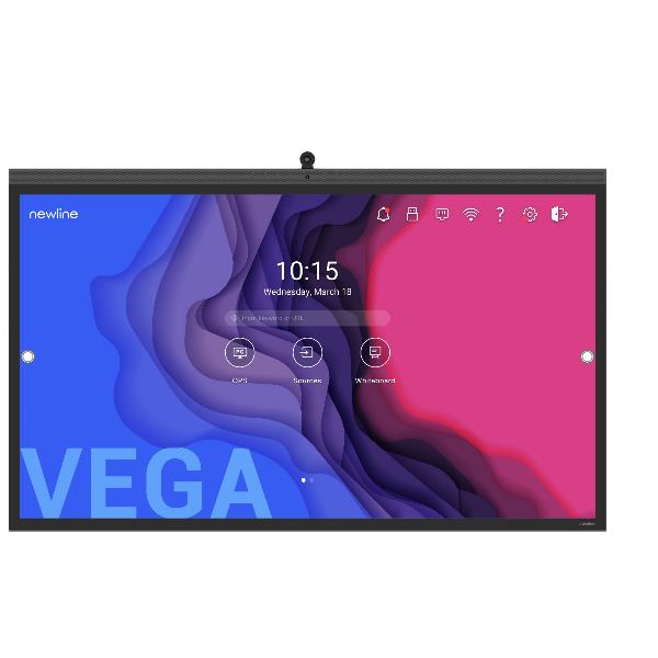 Newline 75 VEGA TOUCH 4K USBC WEBCAM MIC